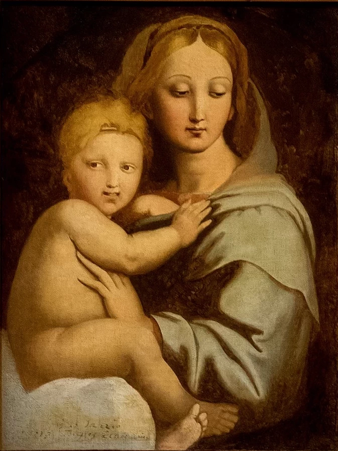 La Madonna del candelabro - Musee des Beaux, Arts, Blois, France